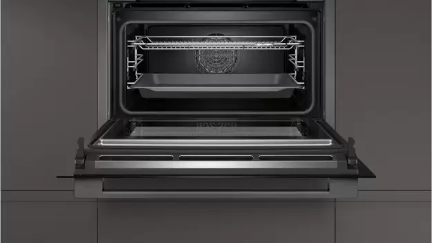 Компактный духовой шкаф с функцией микроволн Neff C17MR02G0