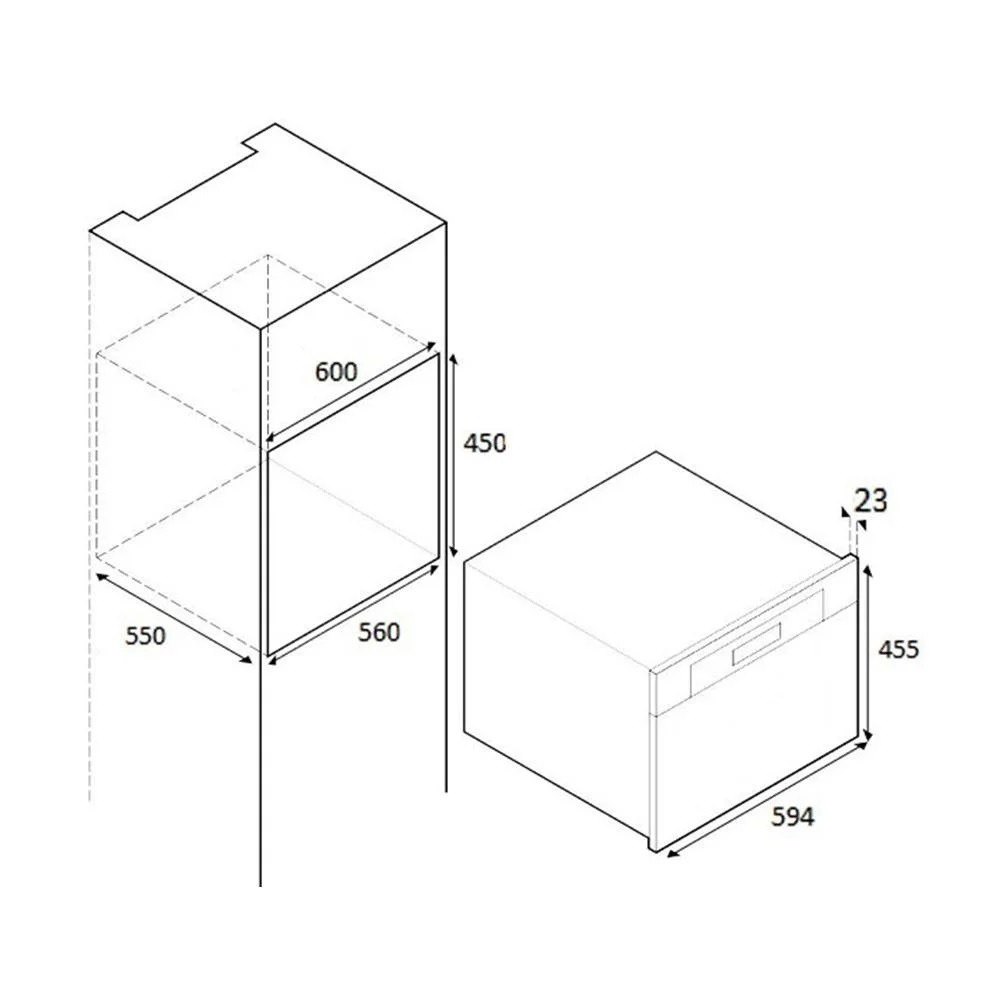 Встраиваемая кофемашина M45CAFX